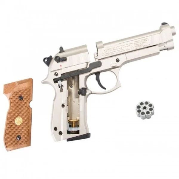 UMAREX Beretta M92 FS 4,5MM Havalı Tabanca A.Nikel