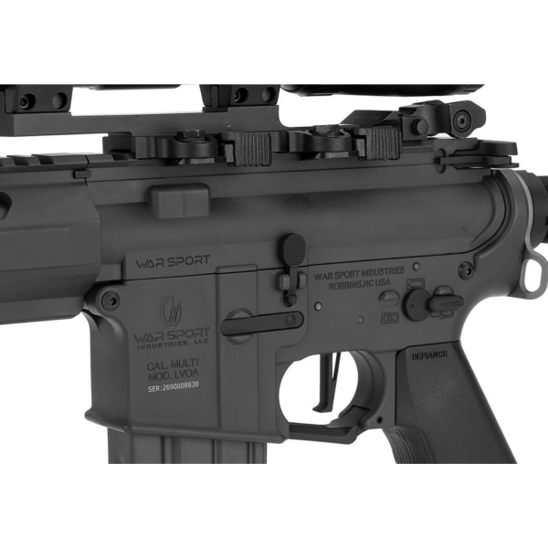 Krytac War Sport Lisanslı LVOA-C M4 Carbine Airsoft AEG Tüfek- Siyah