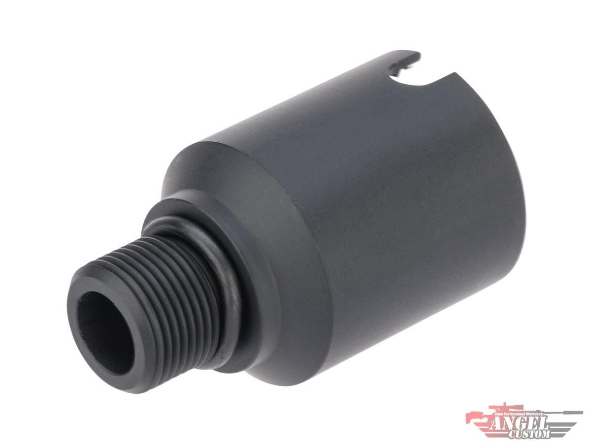 Angel Custom  AK Serisi Airsoft Tüfekler için 24mm ila 14mm Sahte Susturucu Adaptörü Thread Adapter