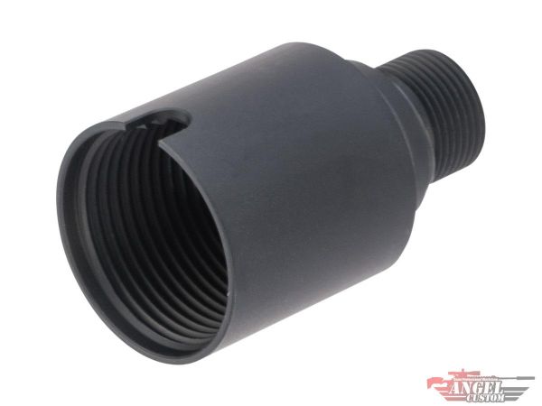 Angel Custom  AK Serisi Airsoft Tüfekler için 24mm ila 14mm Sahte Susturucu Adaptörü Thread Adapter