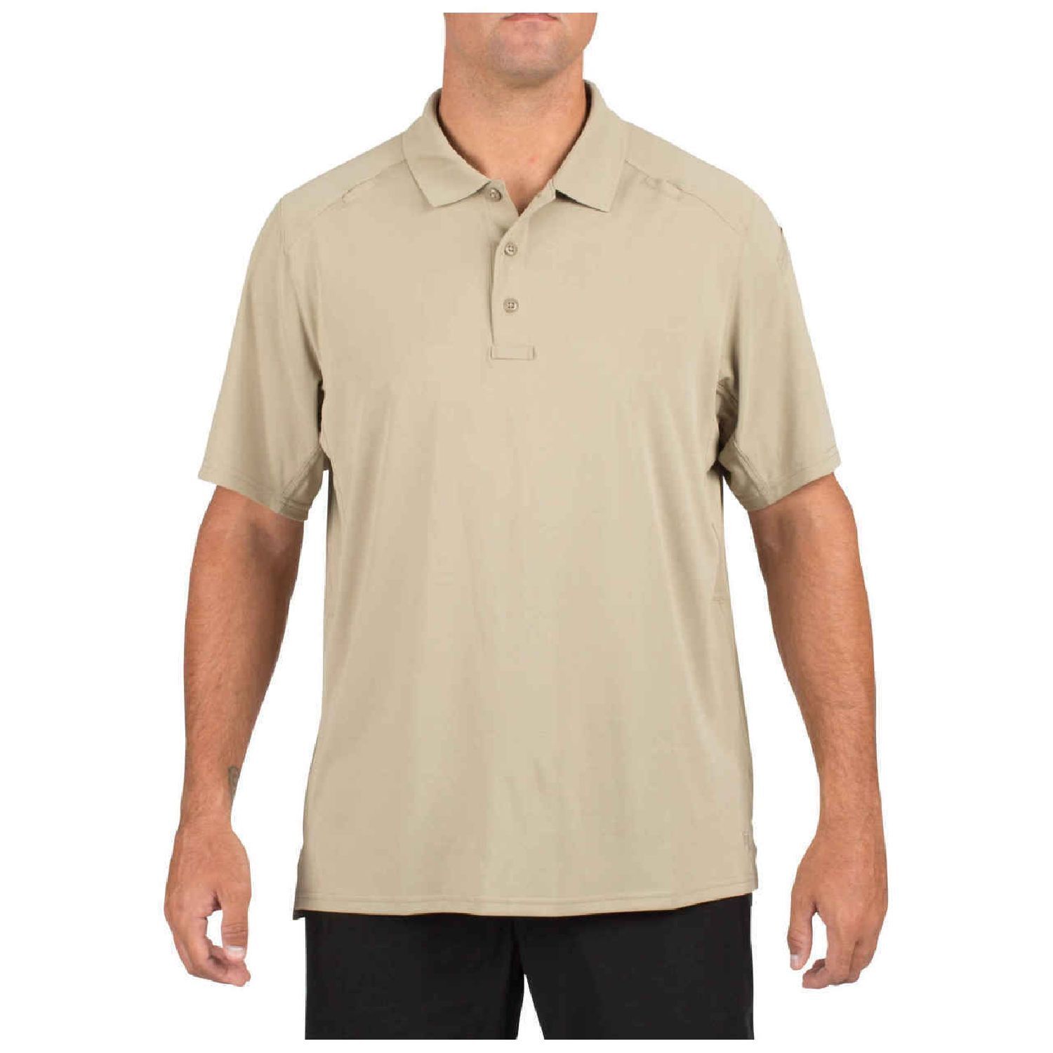 5.11 CHARCOAL S/S HELIOS POLO T-SHIRT S