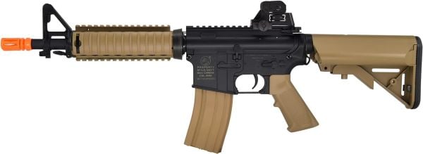 CYMA CG Colt Lisanslı M4 CQB-R SOPMOD TAN LiPo Ready Metal Gearbox Airsoft Tüfek