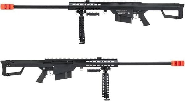 Matrix Barrett Lisanslı M82A1 Bolt Action Sniper Siyah Spring Airsoft Tüfek