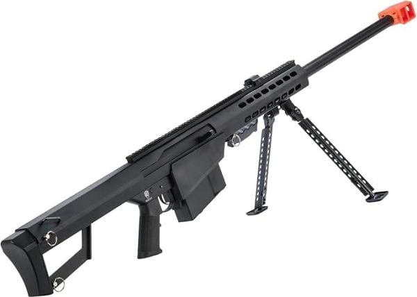 Matrix Barrett Lisanslı M82A1 Bolt Action Airsoft Sniper Rifle SIYAH