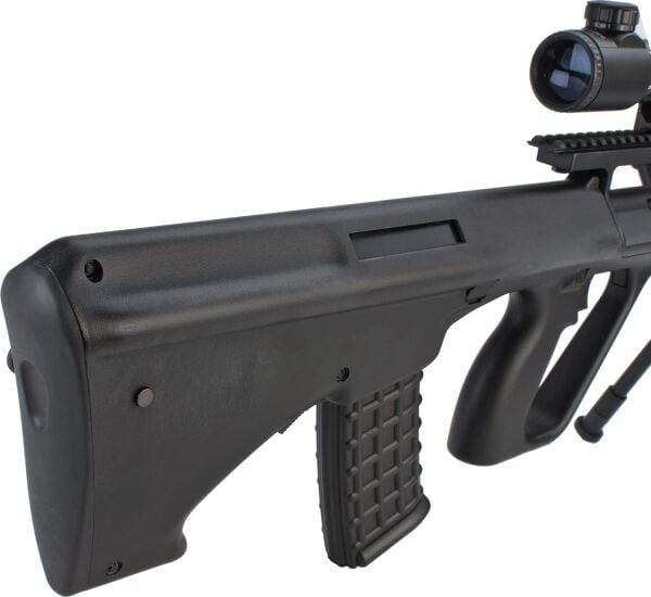 JG AUG AU-5G Anti-Tank Custom Airsoft AEG Tüfek Dürbün & Bipod Ayak SET Halınde JG-0446A