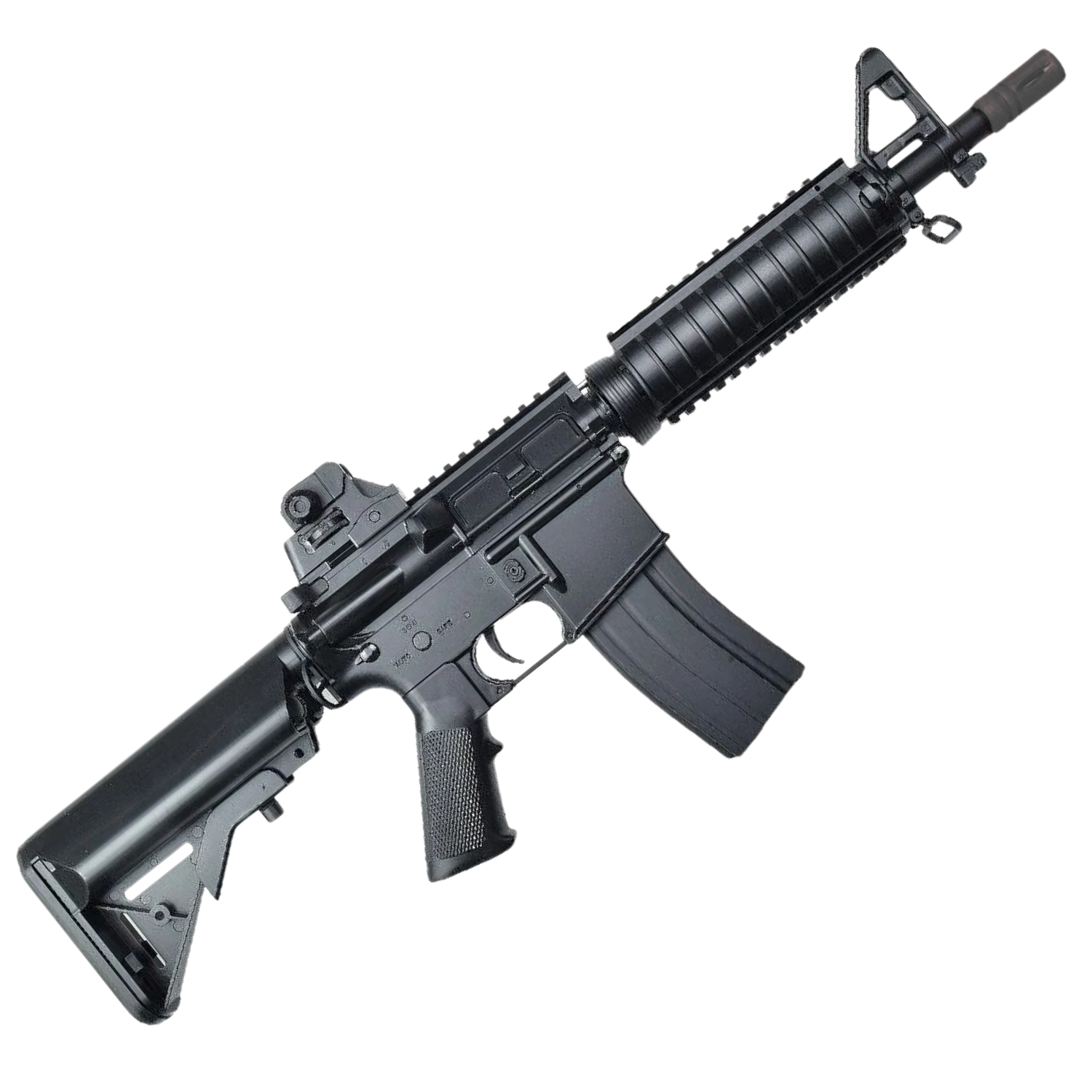 CYBERGUN CYMA Colt Lisanslı M4 CQB-R SOPMOD Siyah AEG Airsoft Tüfek