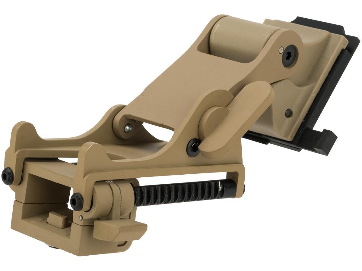 Emerson Gear Rhino Style NVG mount for AN/PVS PVS-14 PVS-7 Type Mock NVGs (Color: Tan) ACC-EM3283