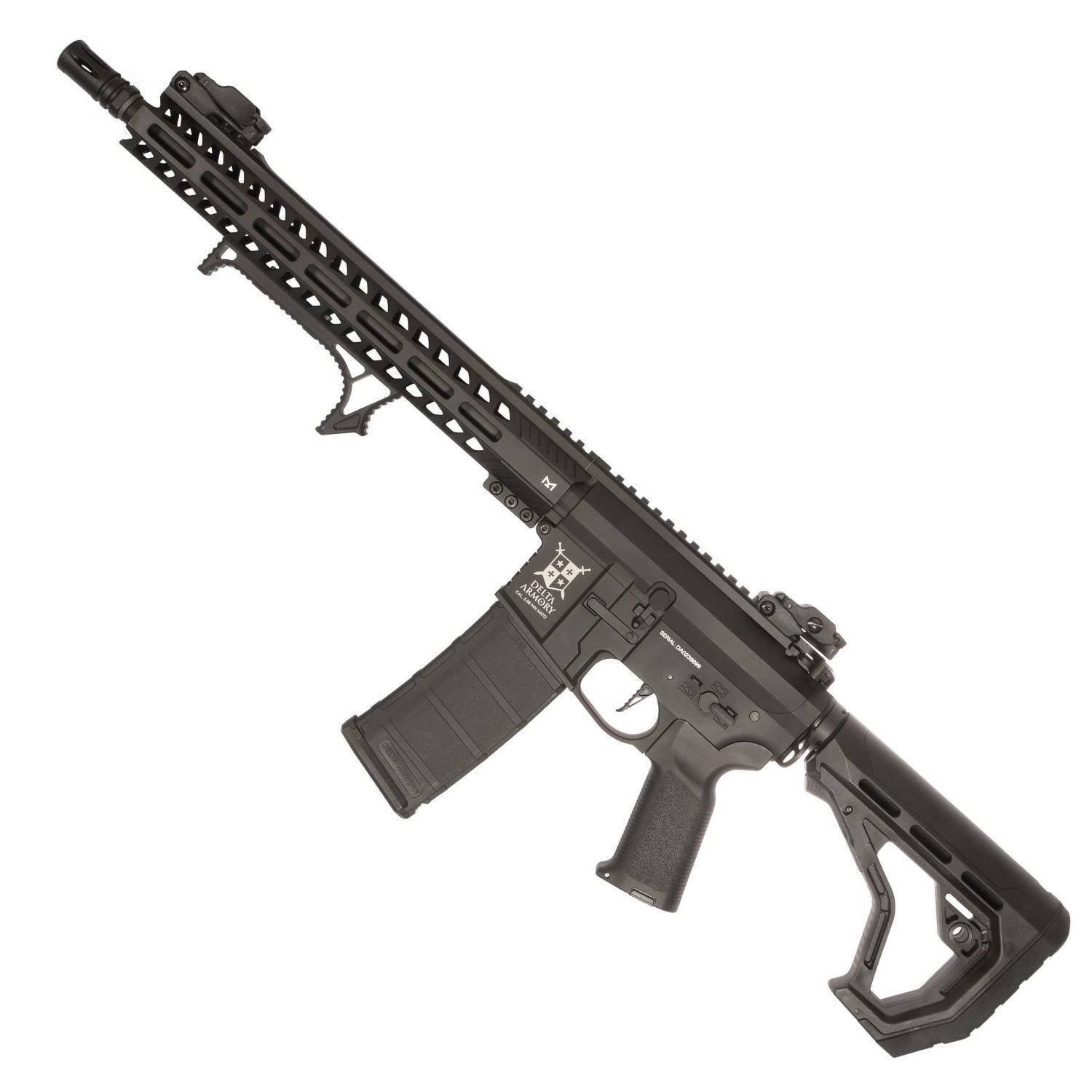 Delta Armory AR15 M-Lok Long ALPHA Siyah AEG Airsoft