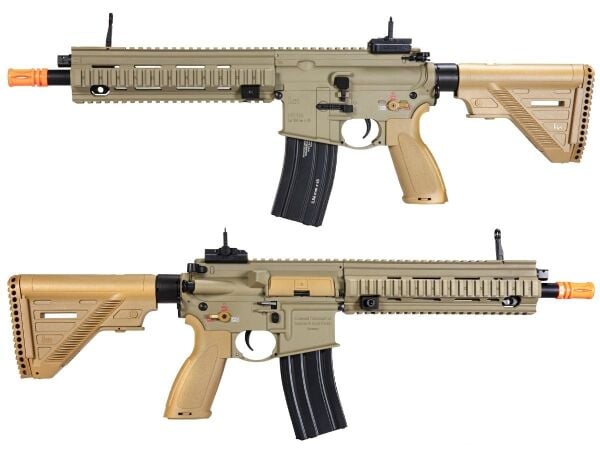 Heckler Koch HK416 A5 Competition Airsoft AEG Rifle Polimer - Tan (Dark Earth)