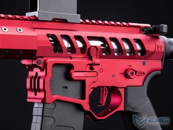 EMG F-1 Firearms UDR-15 Skeletonized AR-15 eSilverEdge  AEG Airsoft Tüfek / C7M M-LOK Handguard