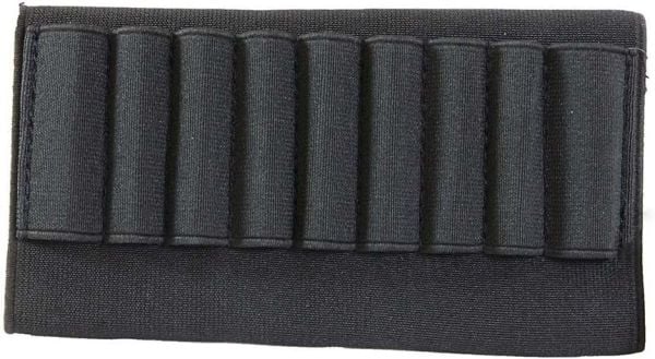 NcSTAR VISM Yivli Tüfek Dipçik Mermi Yuvası / Rifle Stock Cartridge Pouch (Black)