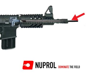 NUPROL Airsoft 229mm (6.03mm) Paslanmaz Çelik Namlu