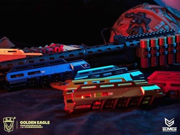 EMG Strike Industries M870 SHOTGUN M-LOK GasBlowback Airsoft Pompalı Tüfek GoldenEagle EMG-8889BK