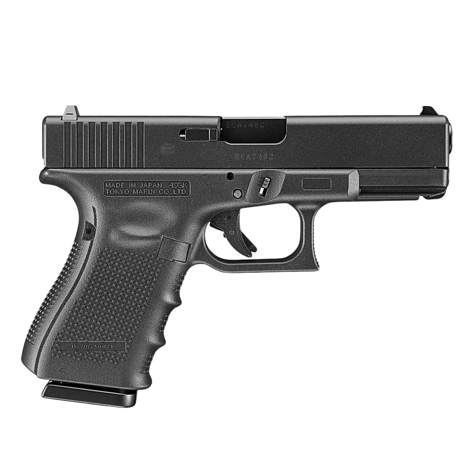 Tokyo Marui Glock 19 Gen4 GBB Gazlı Geri Tepmeli Airsoft Tabanca Siyah