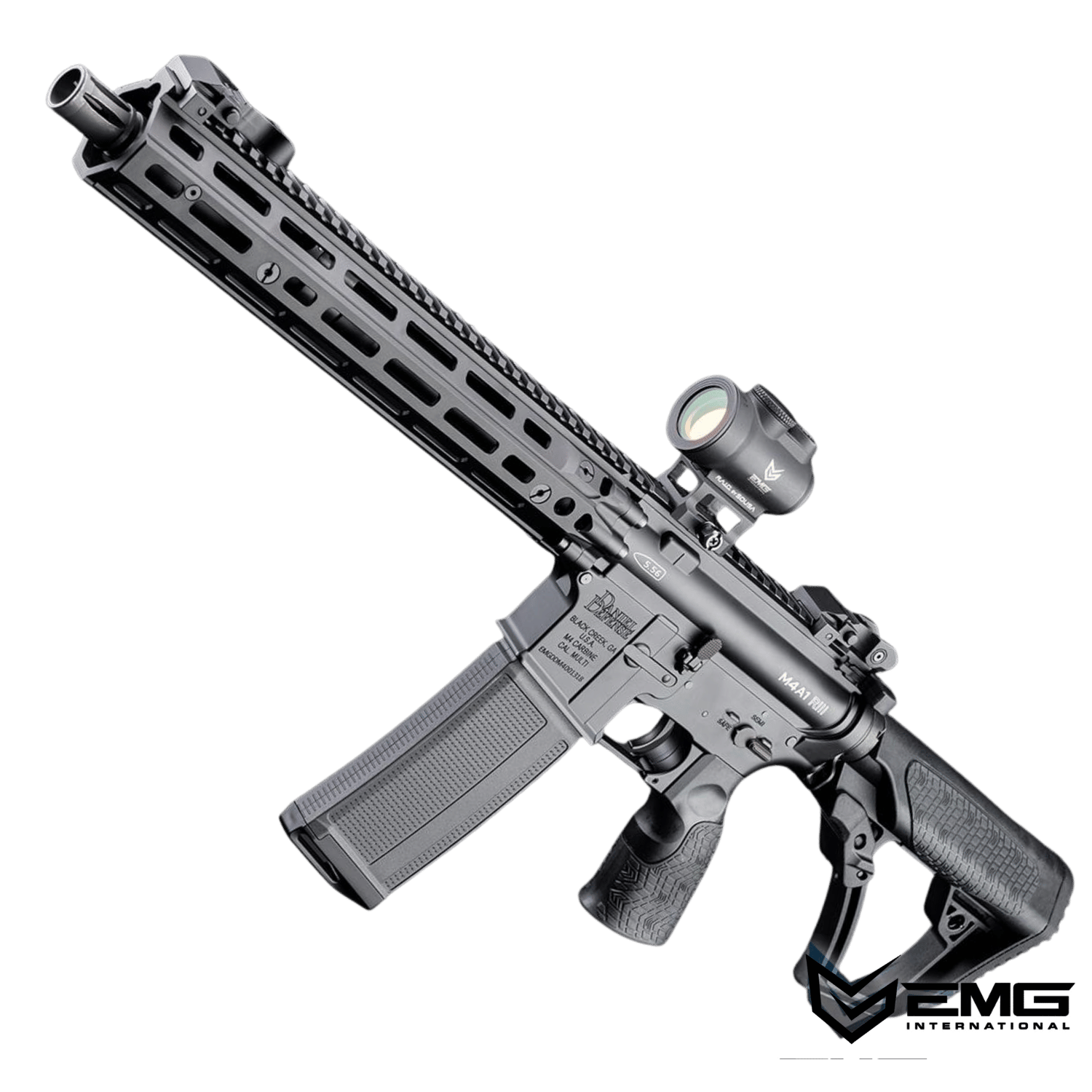 EMG Daniel Defense DDM4A1 RIII SIYAH Airsoft AEG Tüfek, CYMA Platin QBS (101161)