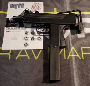 KWC M11 MİNİ UZİ (KM55HN) 4.5MM HAVALI TABANCA