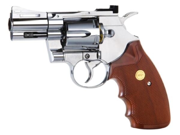 KWC Pyhton Smith & Wesson Parlak Krom 2.5 inç 4.5MM Havalı Tabanca