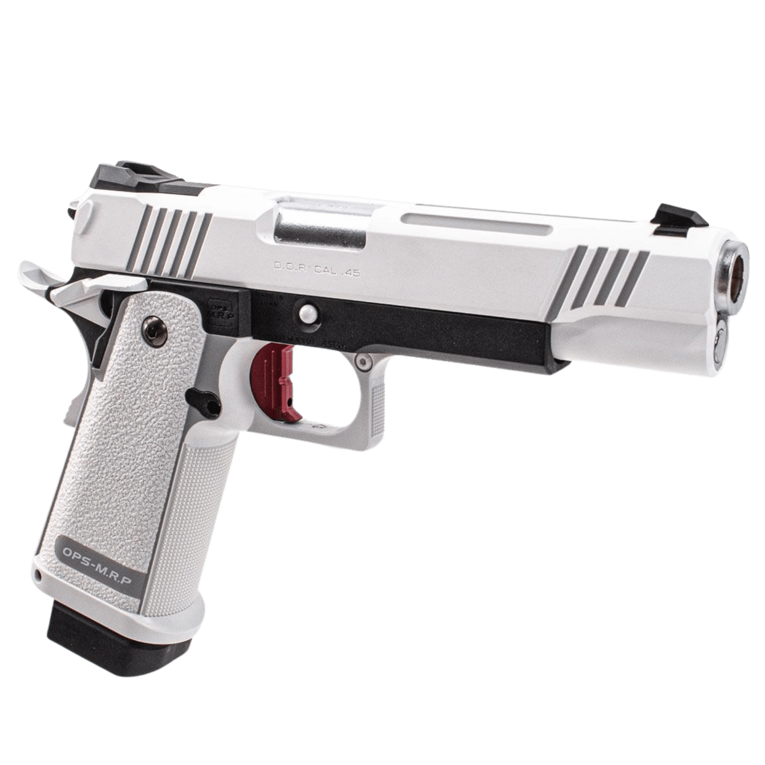 Tokyo Marui Hi-Capa D.O.R GBB Gazlı Geri Tepmeli Airsoft Tabanca Beyaz