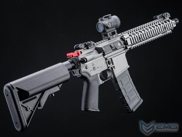 EMG CYMA Daniel Defense Lisanslı DDMK18 Silver Platinum QBS Woodland AEG Airsoft Tüfek