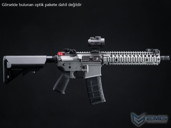 EMG CYMA Daniel Defense Lisanslı DDMK18 Silver Platinum QBS Woodland AEG Airsoft Tüfek