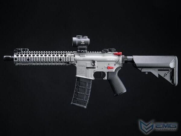 EMG CYMA Daniel Defense Lisanslı DDMK18 Silver Platinum QBS Woodland AEG Airsoft Tüfek