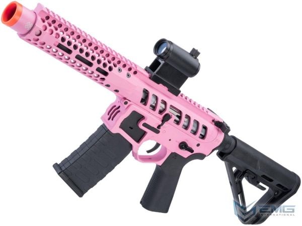 EMG F-1 Firearms PDW AR15 3G Style2 RS3 HOT PINK Airsoft AEG Tüfek