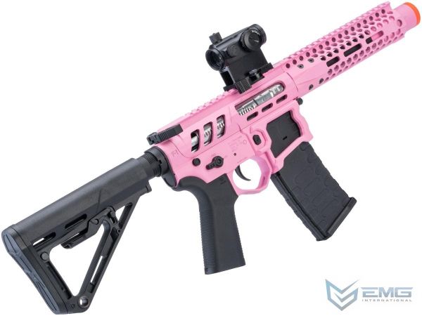 EMG F-1 Firearms PDW AR15 3G Style2 RS3 HOT PINK Airsoft AEG Tüfek
