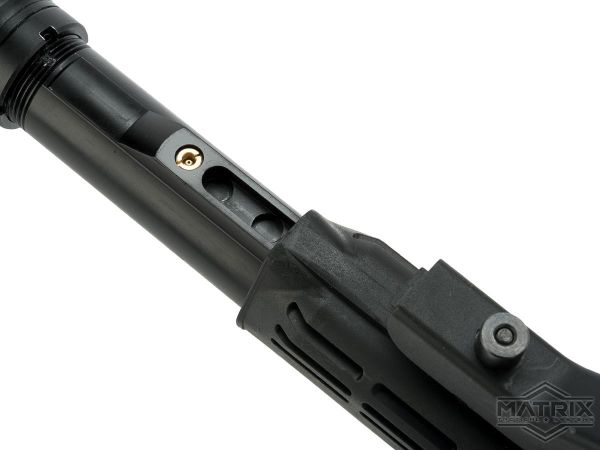 Matrix 3/6 Burst Firing Multi-Shot Gas Powered Airsoft Shotgun (Model: Tactical w/ Shell Caddie / Tan)