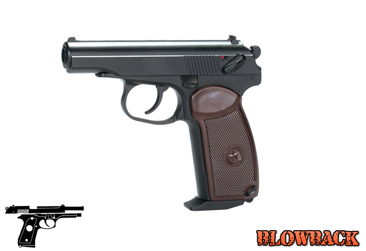 KWC MAKAROV (KMB44AHN) 4.5MM BLOWBACK HAVALI TABANCA