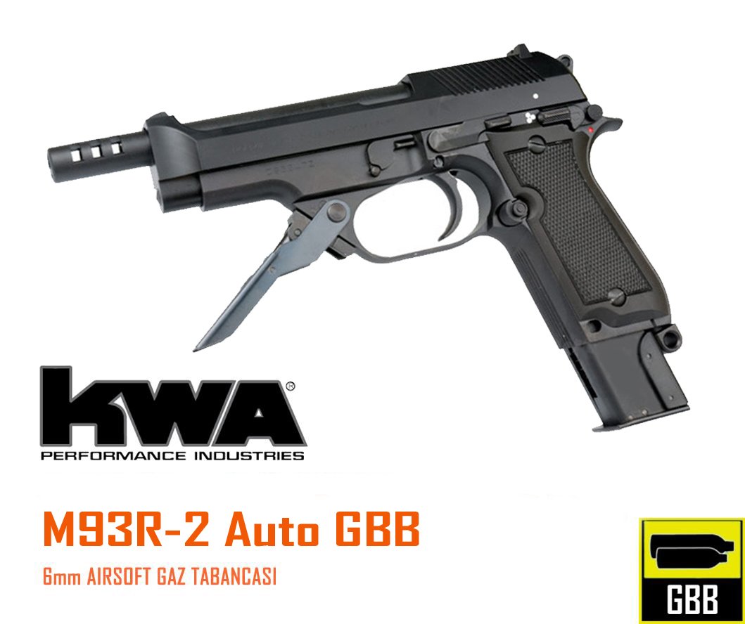 KWA M93R-2 NS2 FULL AUTO AIRSOFT TABANCA
