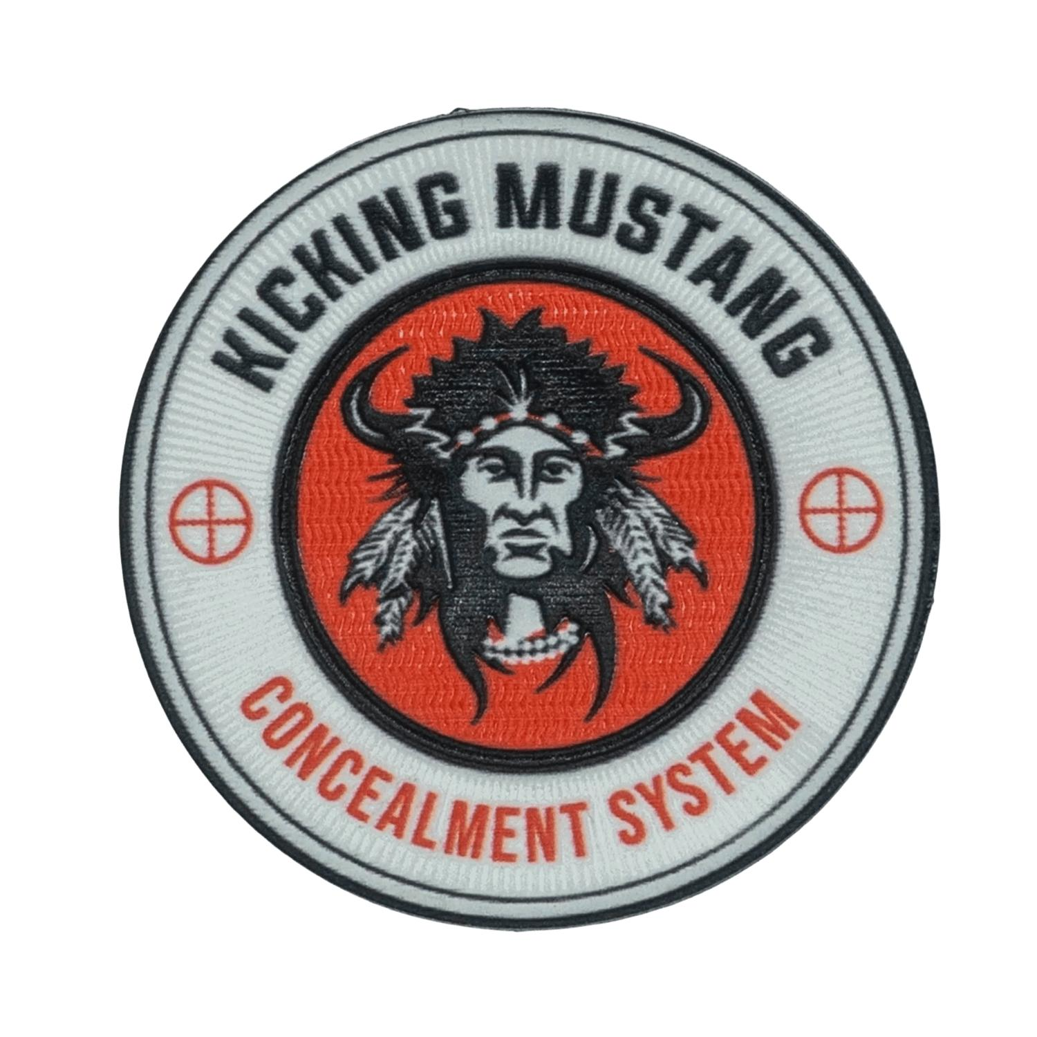 Kicking Mustang Concealment System Kırmızı Patch