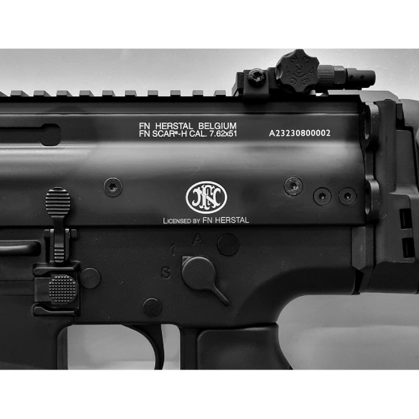 VFC F&N Lisanslı SCAR-H /MK17 BLACK GasBlowback Airsoft GBB Tüfek Siyah