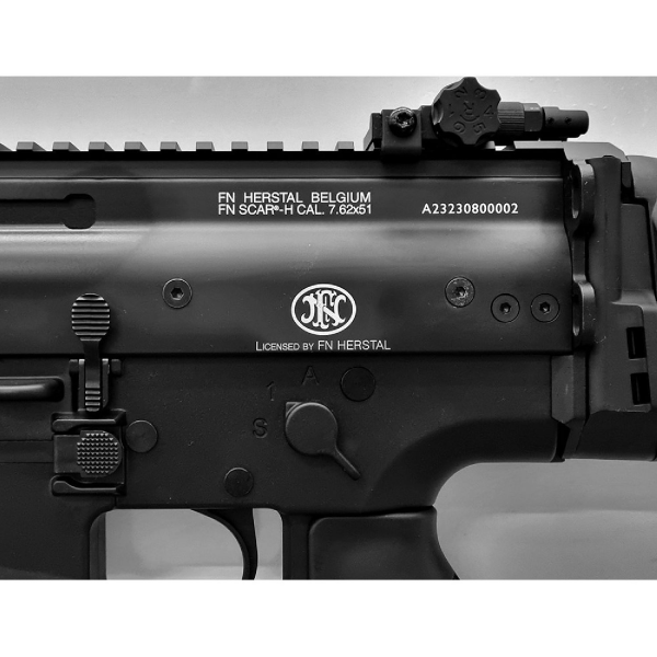 VFC F&N Lisanslı SCAR-H /MK17 BLACK GasBlowback Airsoft GBB Tüfek Siyah