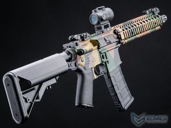 EMG CYMA Daniel Defense Lisanslı DDMK18 Platinum QBS Woodland AEG Airsoft Tüfek