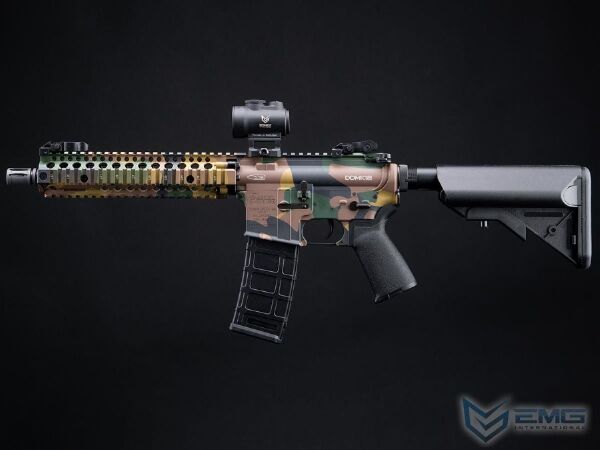 EMG CYMA Daniel Defense Lisanslı DDMK18 Platinum QBS Woodland AEG Airsoft Tüfek