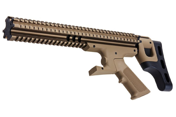 VFC MK13 MOD0 TAN Enhanced Grenade Launcher Airsoft Bombatar (Çöl Rengi-Deluxe Version)