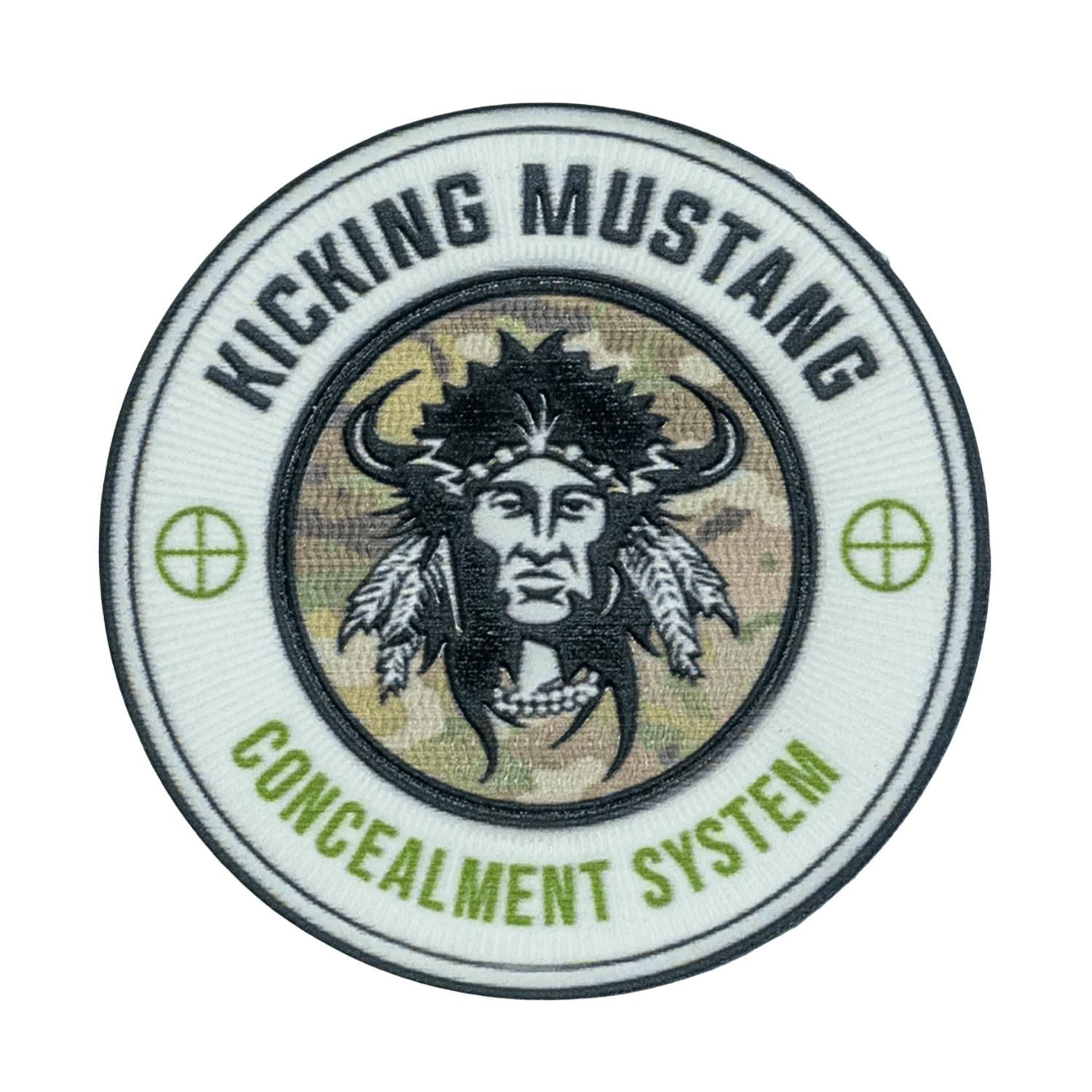 Kicking Mustang Concealment System Camo Patch