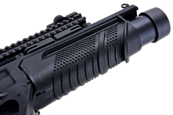 VFC MK13 MOD0 BLACK Enhanced Grenade Launcher Airsoft Bombatar (Siyah-Deluxe Version)