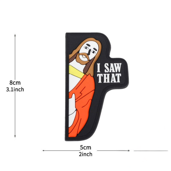 DA 3D PVC Patch I SAW THAT, Gördüm DA-NAS-64