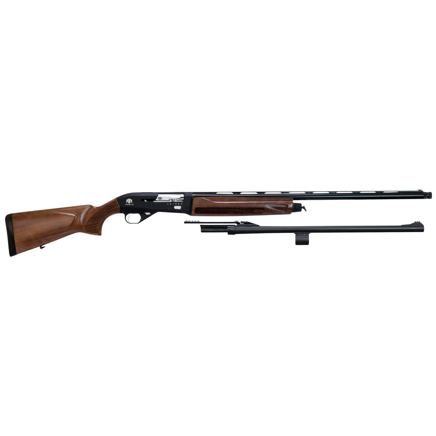 HUĞLU AV TÜF.KOP. VEYRON AHŞAP YARI OTOM. YİVSİZ TÜFEK 12CAL 61CM CANTILEVER