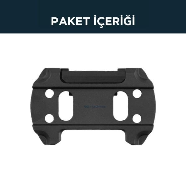 Vector Optics 11mm Ray için Reddot Adaptörü - Düşük profil MAV-DL