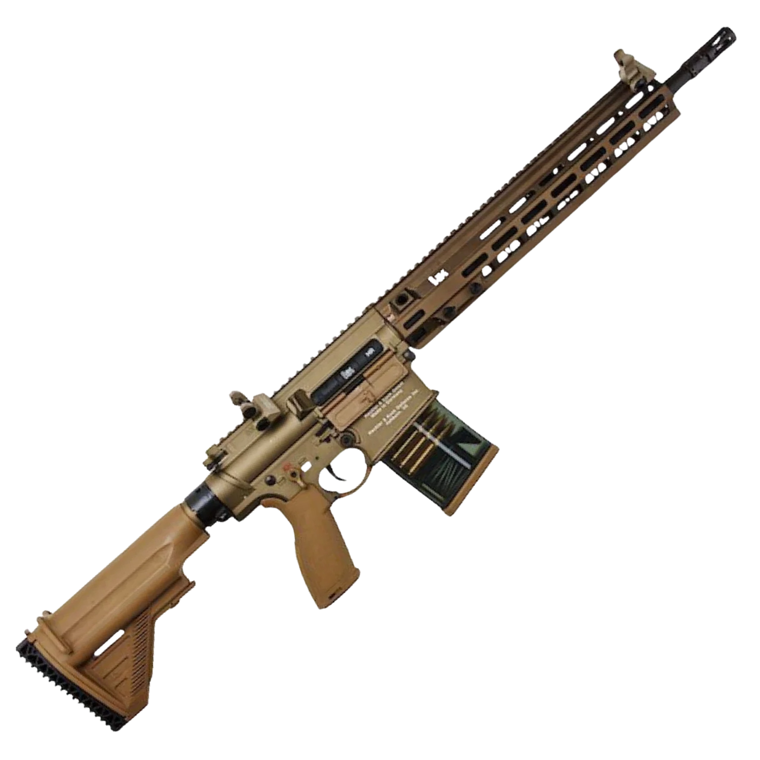 VFC HK Lisanslı M110A1 G28 GAS BLOWBACK SDMR GBB Airsoft Tüfeği