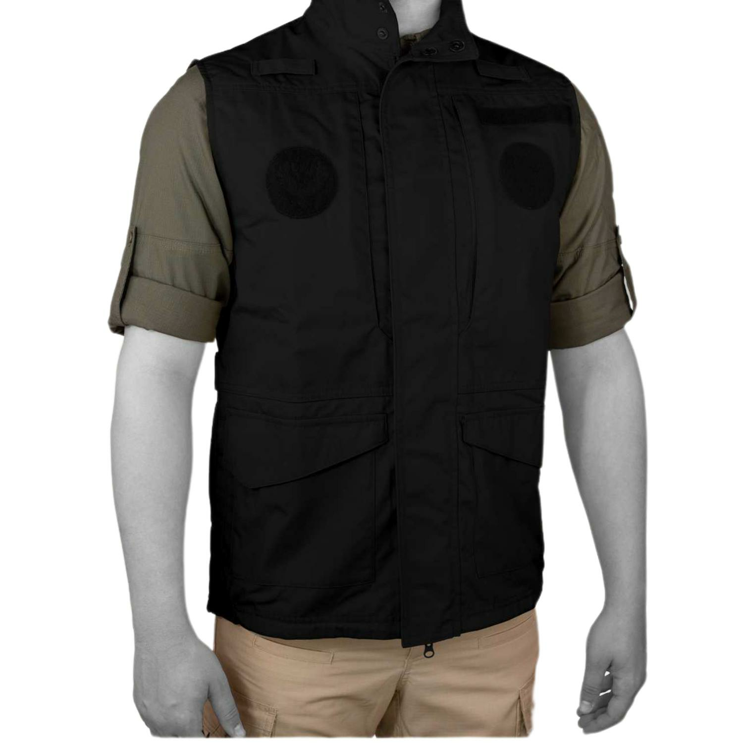 MUDEIR Ripstop Kumaş 8 Cepli Atıcı Yelek MUDEIR Ripstop Kumaş 8 Cepli Atıcı Yelek Siyah XL Siyah XL
