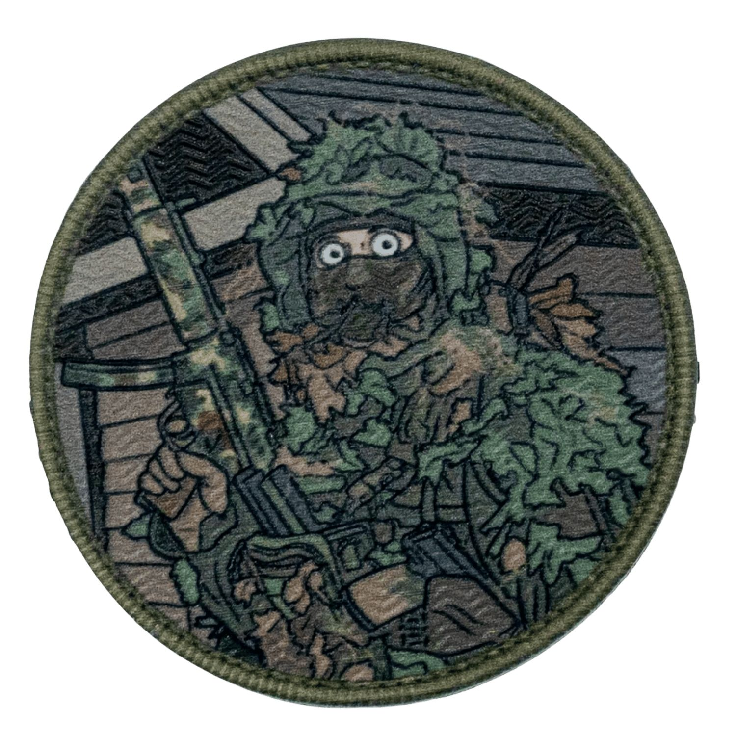 Kicking Mustang Concealment System KM-2 Patch - Yeşil