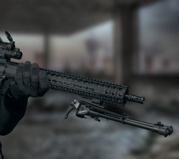 Firefield FF34027 Stronghold Bipod 11-16 - Siyah