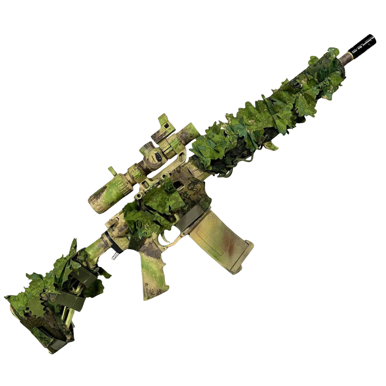 KMCS M4 Tüfek Kaplaması / Kamuflajı Yeşil ( Green )
