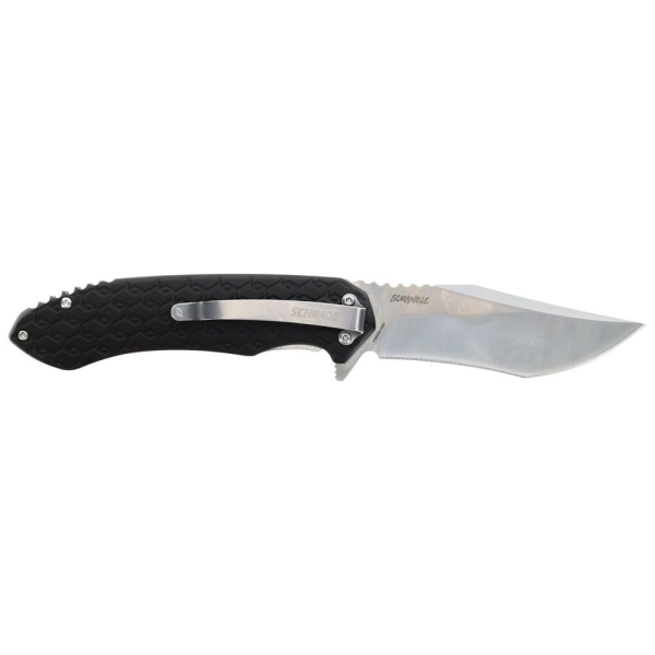 Schrade Scramble Folder EDC Ultra-Glide Çakı Siyah 1159311