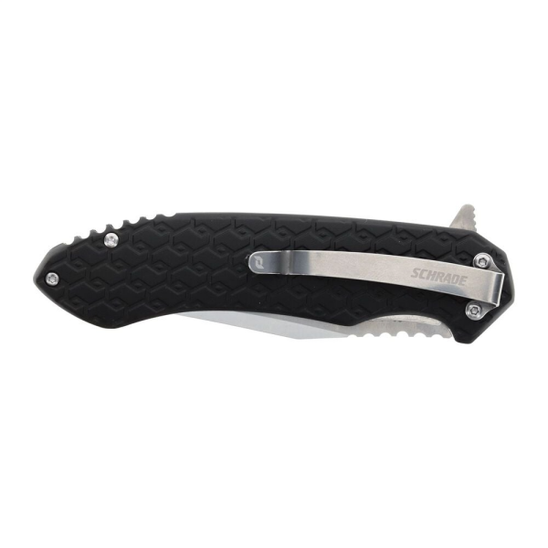 Schrade Scramble Folder EDC Ultra-Glide Çakı Siyah 1159311