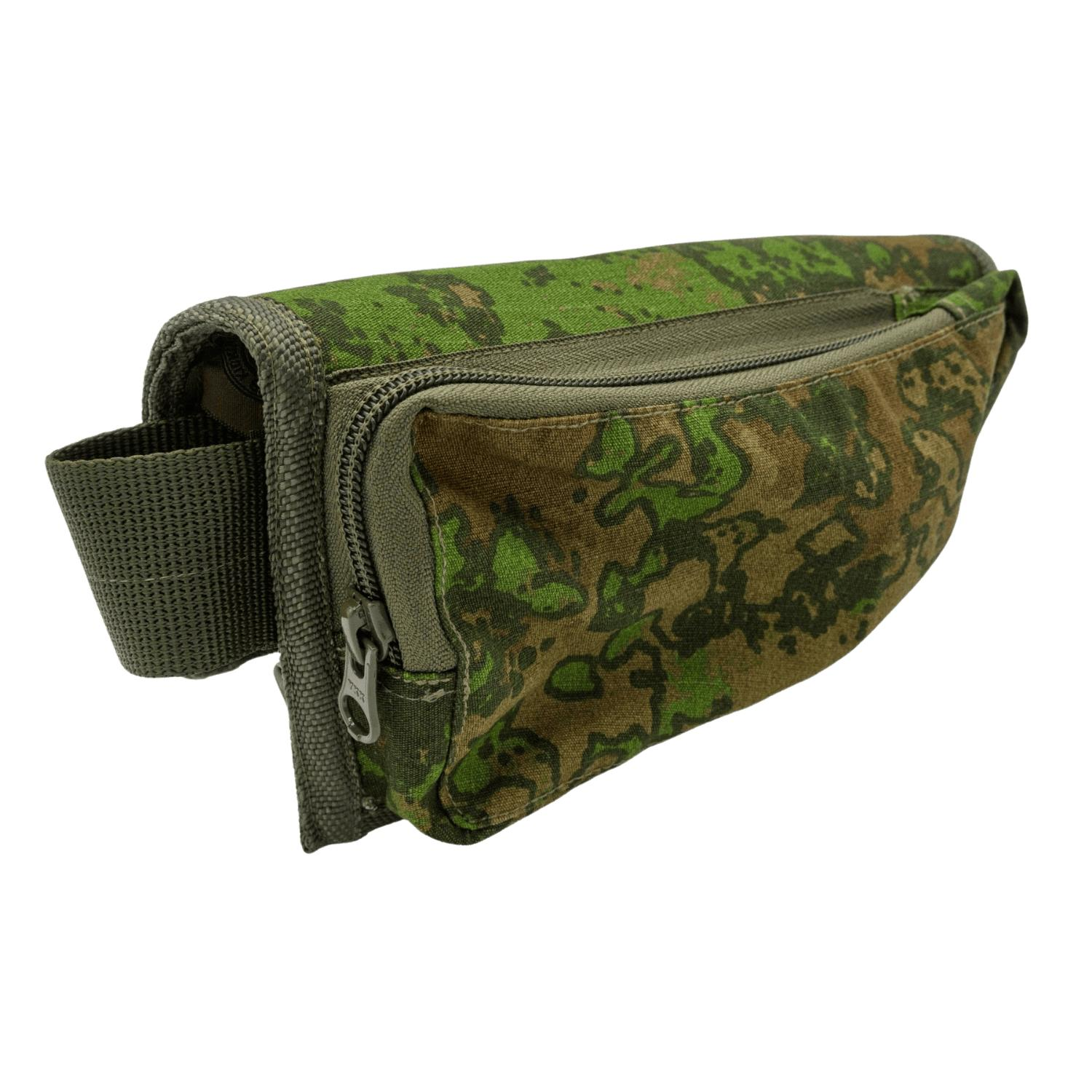 KMCS Yeşil Tüfek Dipçiği Kılıfı - Temel Ekipman Saklama için Pouch