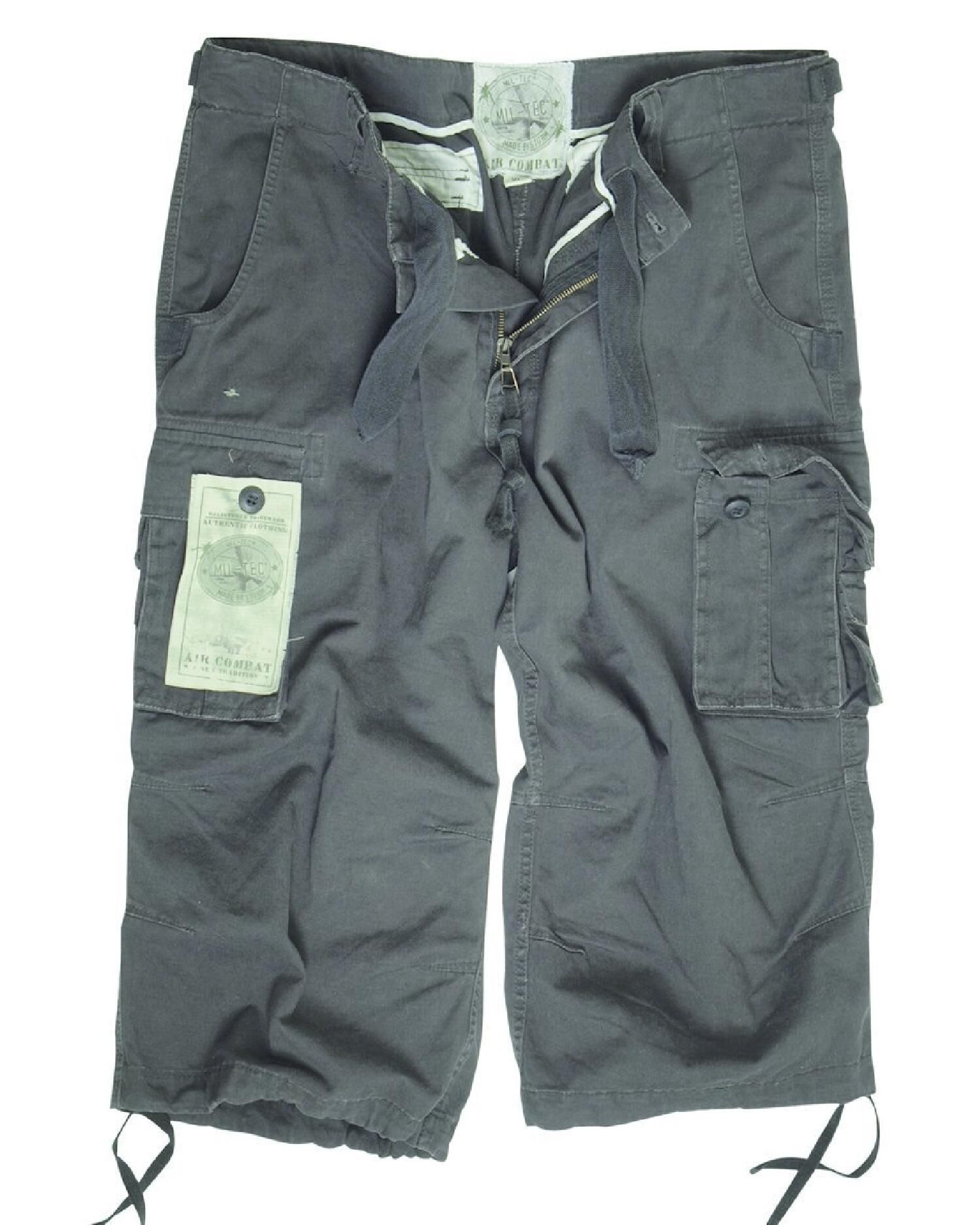 STURM SIYAH BERMUDA ŞORT